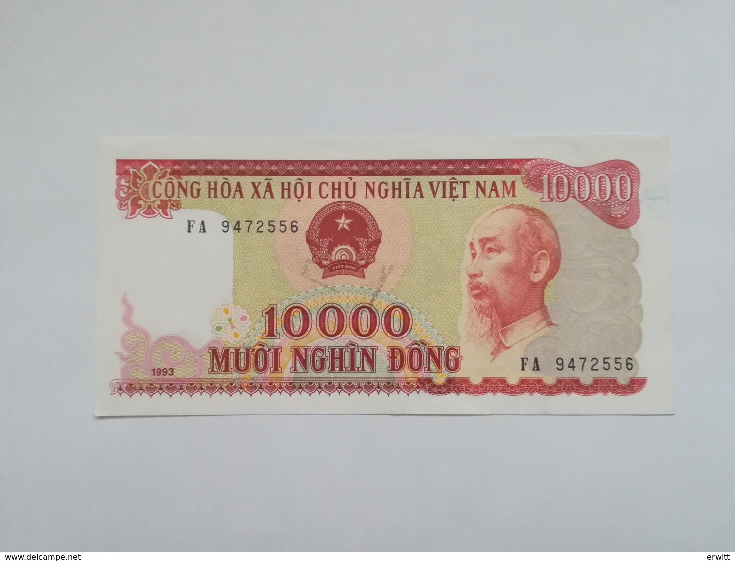 VIETNAM 10000 DONG 1993 - Vietnam