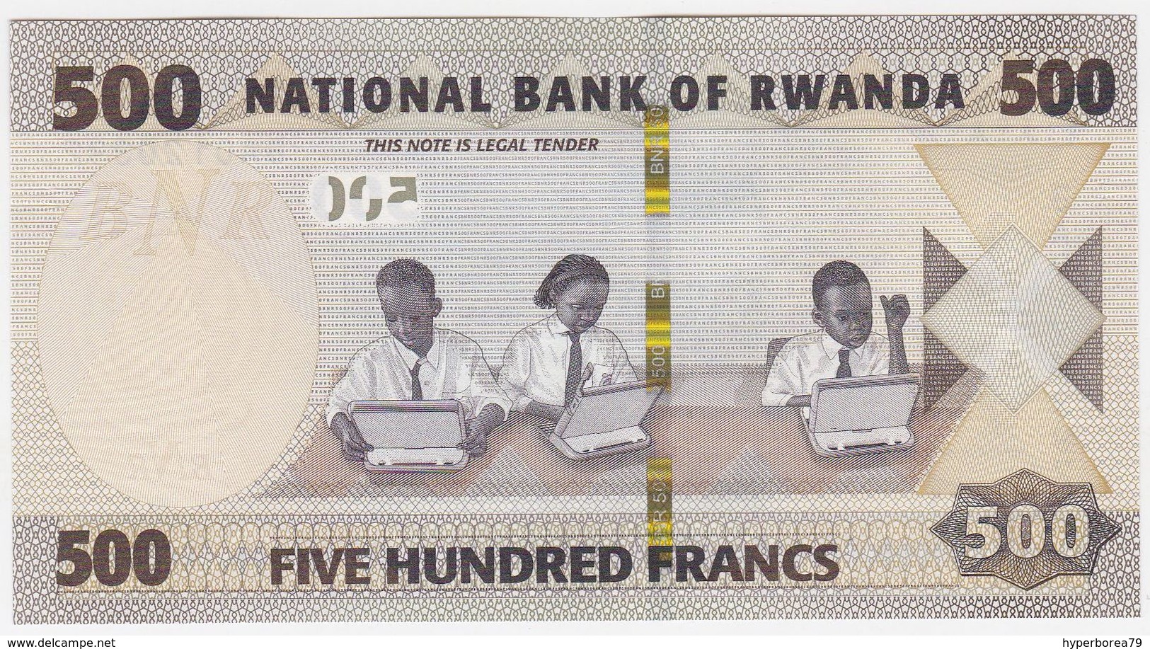 Rwanda NEW - 500 Francs 1.2.2019 - UNC - Rwanda