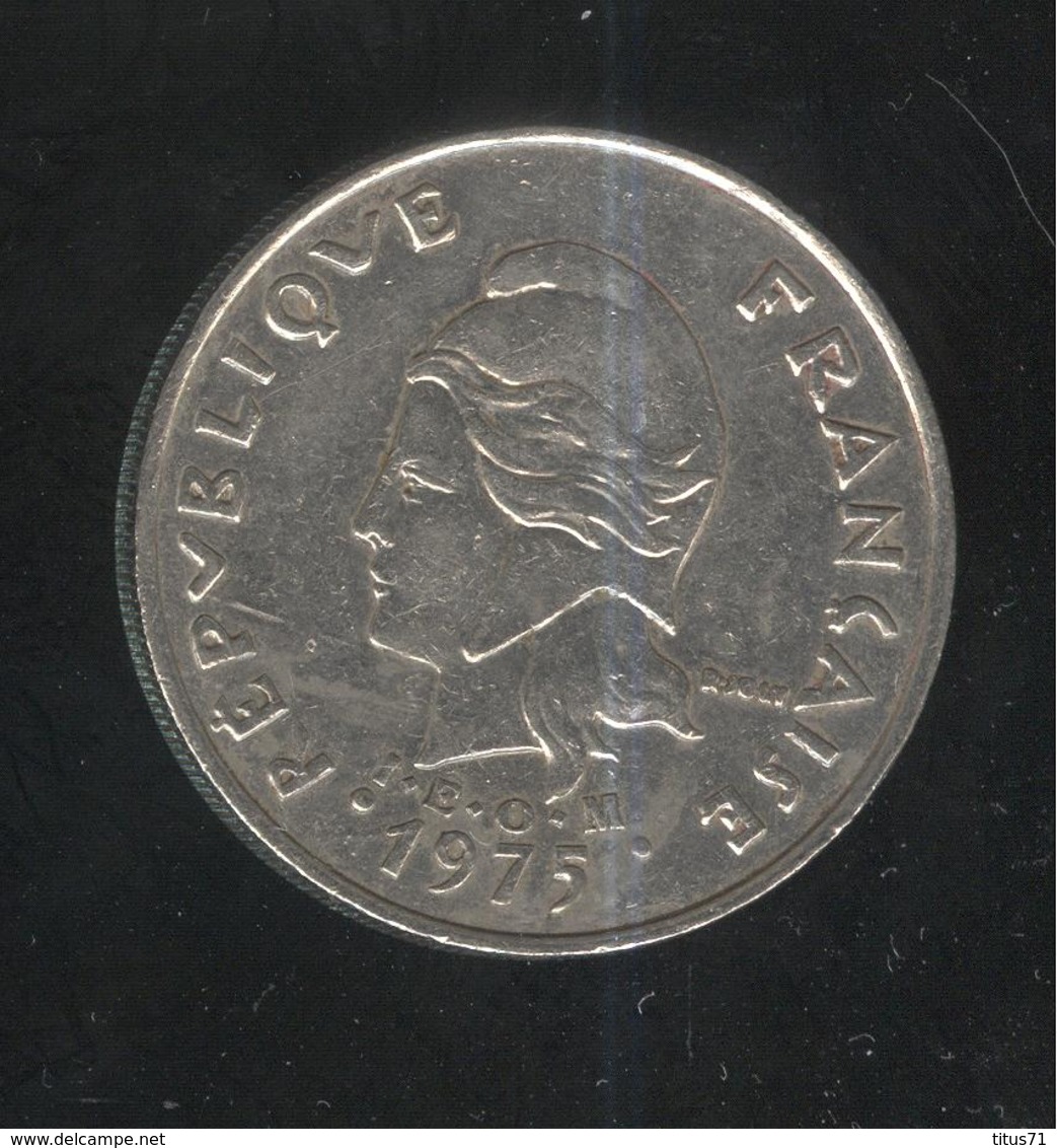 20 Francs Nouvelles Hébrides 1975 ( Ex Colonie Franco-Britannique ) - Autres – Asie