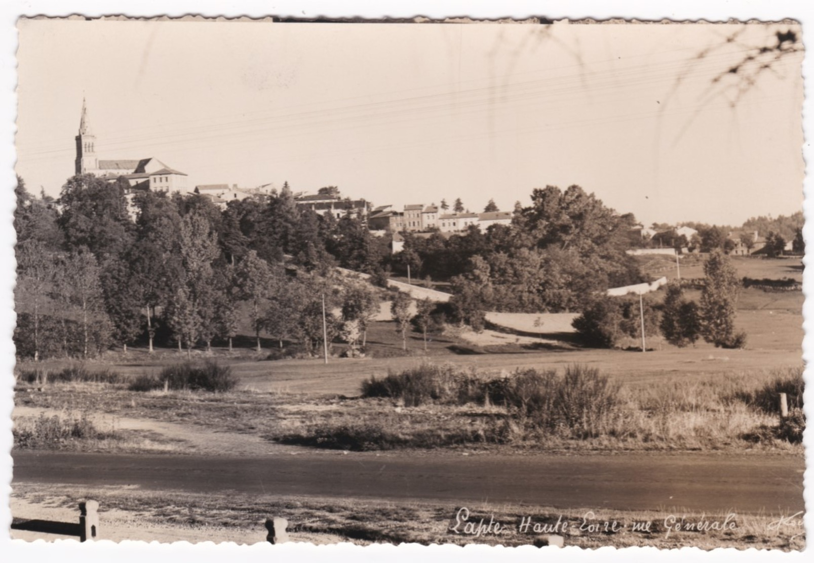 43  Haute-Loire -  LAPTE - Vue Générale - Cpsm - Autres & Non Classés