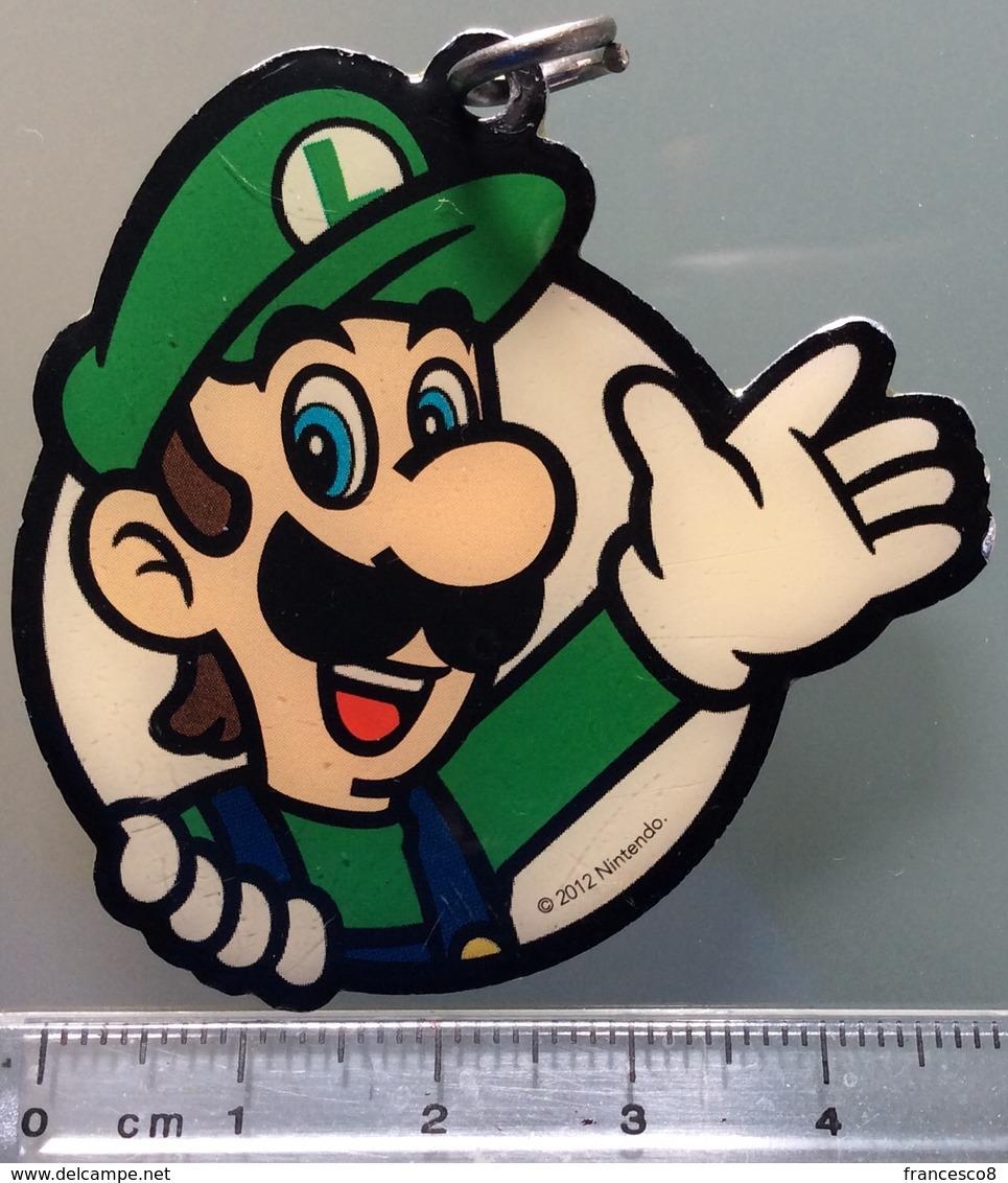 2012 SUPER MARIO ... LUIGI / Nintendo 2012 / Piastrina / VIDEOGAMES - Merchandising