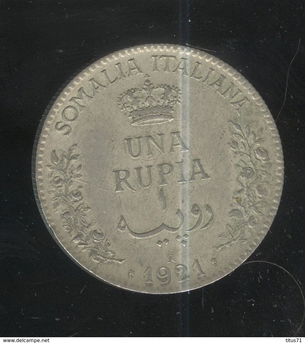 1 Roupie Somalie Italienne 1921 / Una Rupia Somalia - Fausse / Fake Coin - Exonumia - Autres & Non Classés