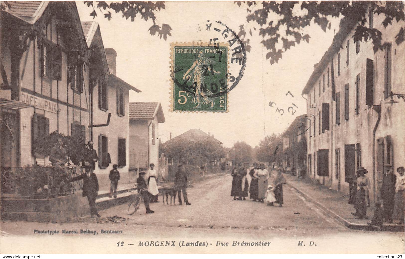 40-MORCENX- RUE BREMONTIER - Morcenx