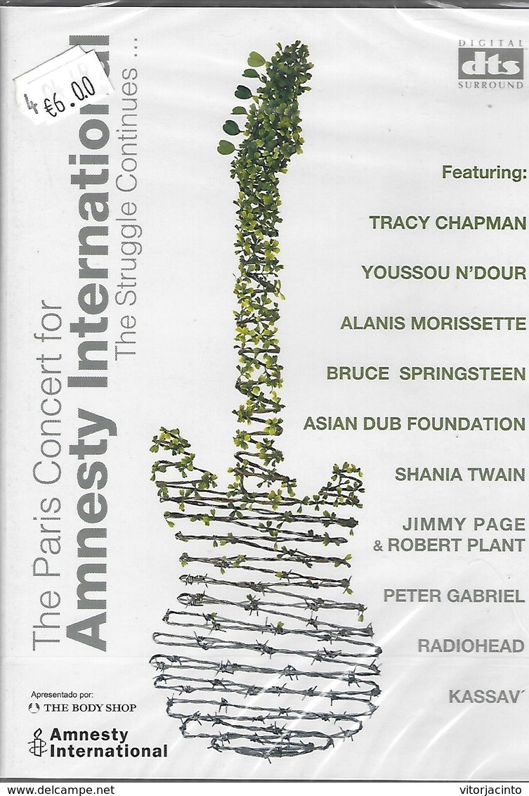 The Paris Concert For Amnesty International - DVD - Concert & Music