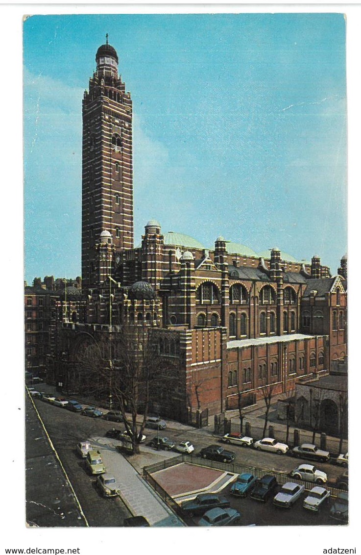 Inghilterra England London Westminster Cathedral Viaggiata 1965 Condizioni Come Da Scansione - Westminster Abbey