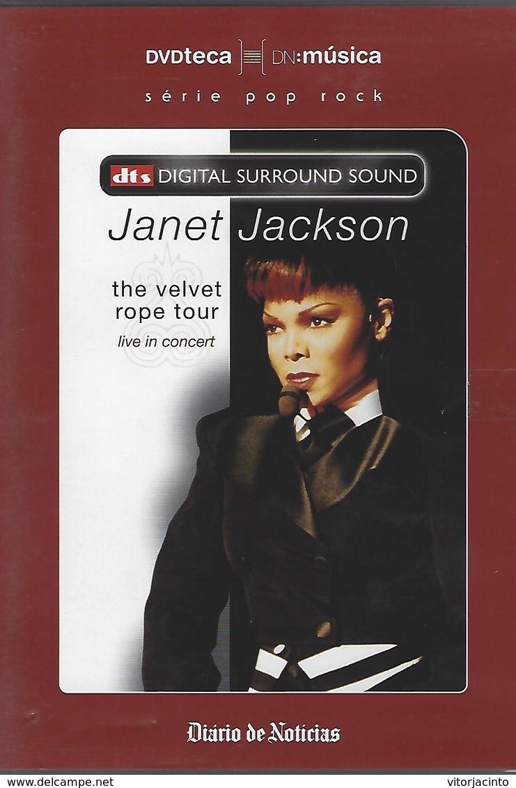 Janet Jackson - The Velvet Rope Tour - Live In Concert - DVD - Concert Et Musique