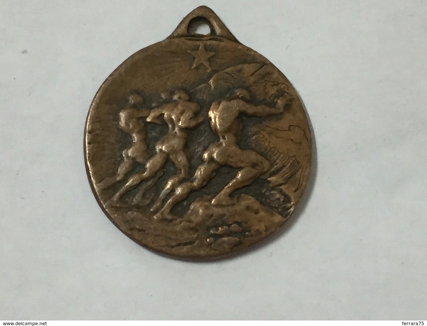 MEDAGLIA ALPINI BATTAGLIONE CIVIDALE MOTTO"PER LA PATRIA TUTTO E SEMPRE". - Altri & Non Classificati