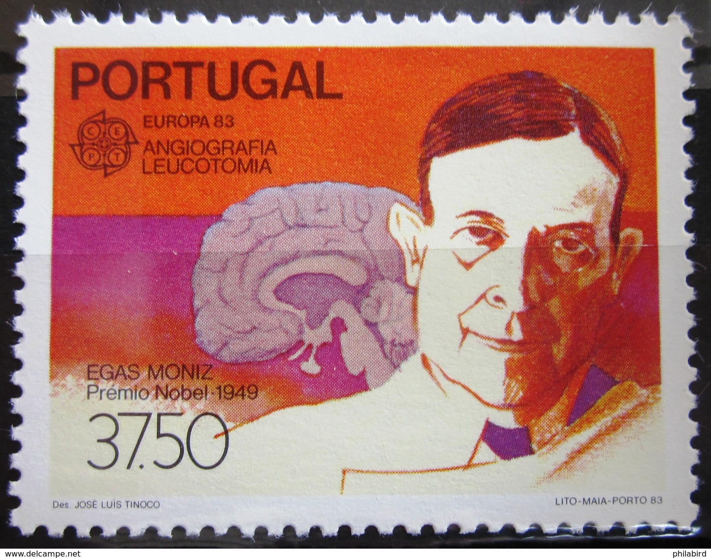 EUROPA            Année 1983         PORTUGAL          N° 1580 + B.F 41             NEUF** - 1983