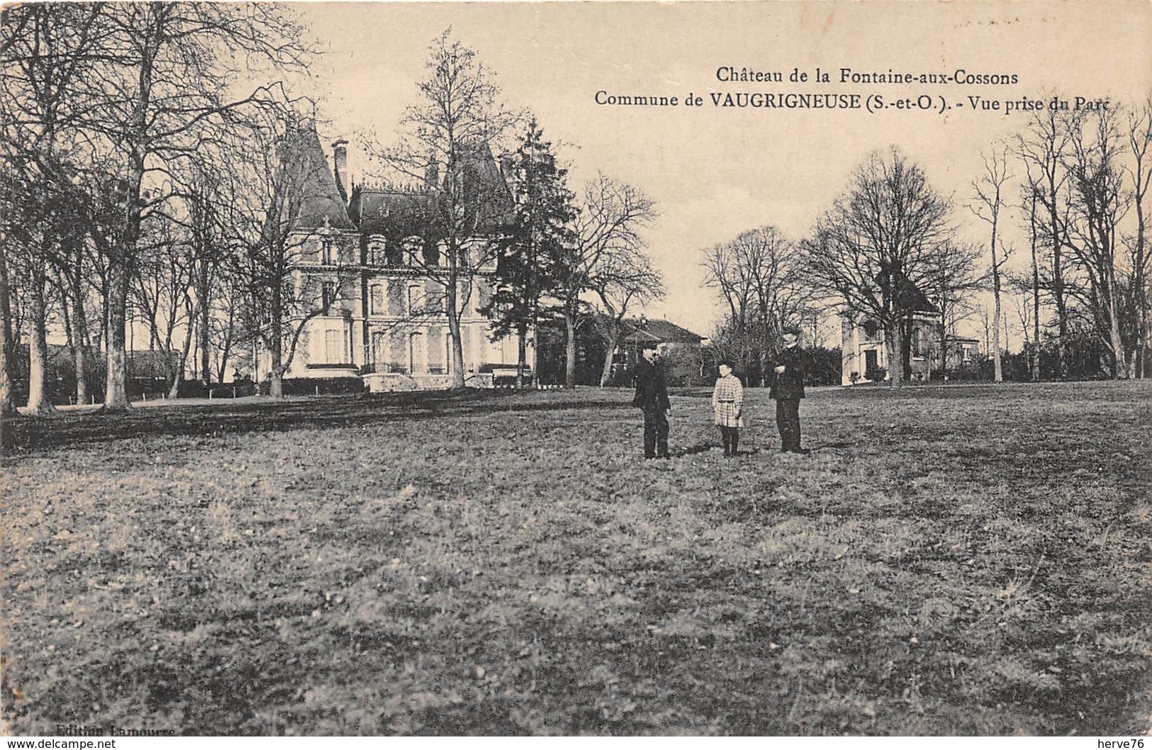 VAUGRIGNEUSE - Château De La Fontaine Aux Cossons - Vue Prise Du Parc - Autres & Non Classés