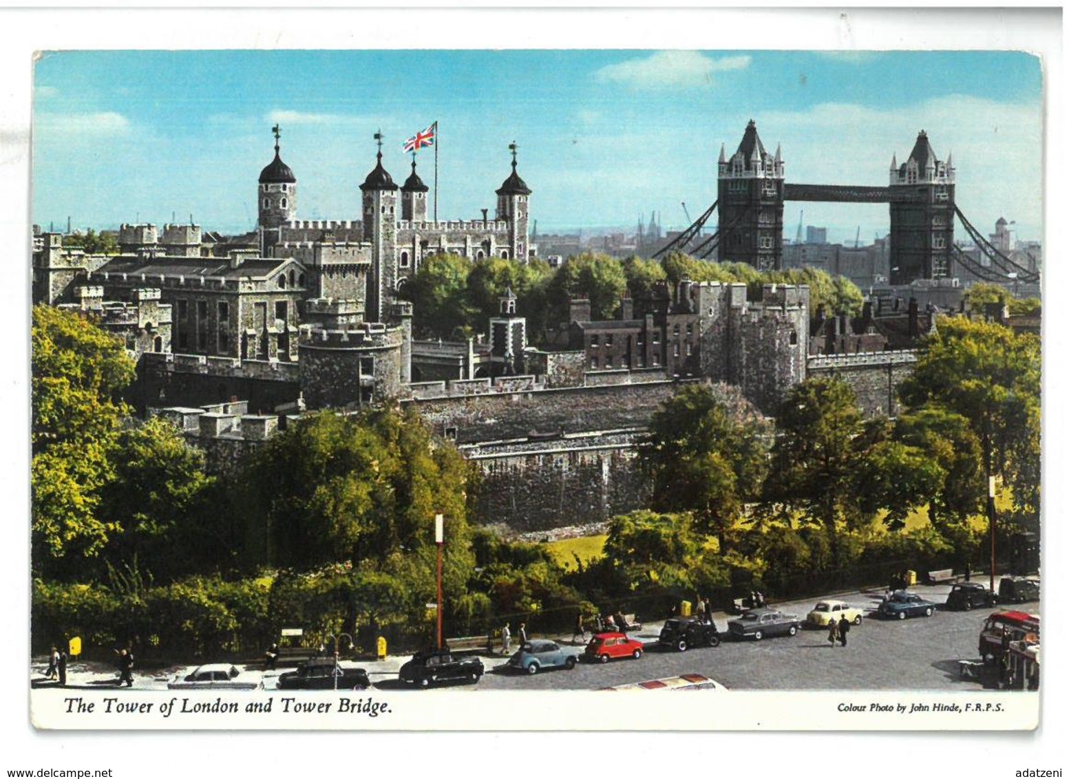 Inghilterra England The Tower Of London And Tower Bridge Viaggiata 1972 Condizioni Come Da Scansione - Tower Of London