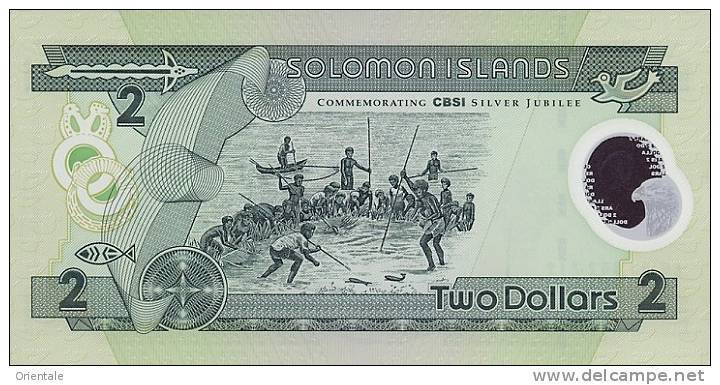 SOLOMON ISLANDS P. 23 2 D 2001 UNC - Salomonseilanden