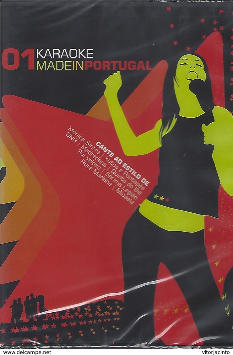 Karaoke Made In Portugal - Vol.1 - DVD - Konzerte & Musik