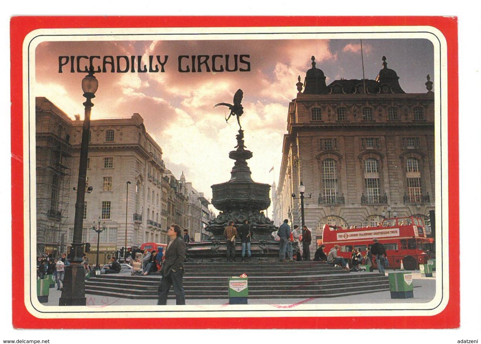 Inghilterra England London Piccadilly Circus Viaggiata 1999 Condizioni Come Da Scansione - Piccadilly Circus