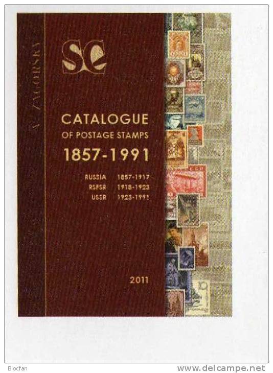 Special Stamp Catalogue Russland-Sowjetunion 2011 Neu 38€ For Expert-mans Of The Varitys Topics From RUSSIA USSR CCCP SU - Briefmarkenaustellung
