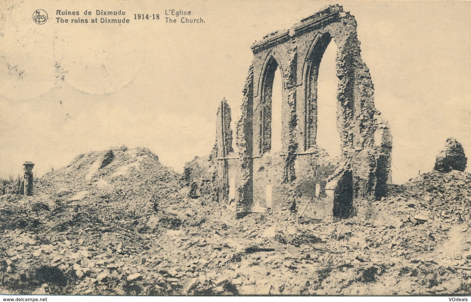 CPA - Belgique - Diksmuide - Ruine De Dixmude - Diksmuide