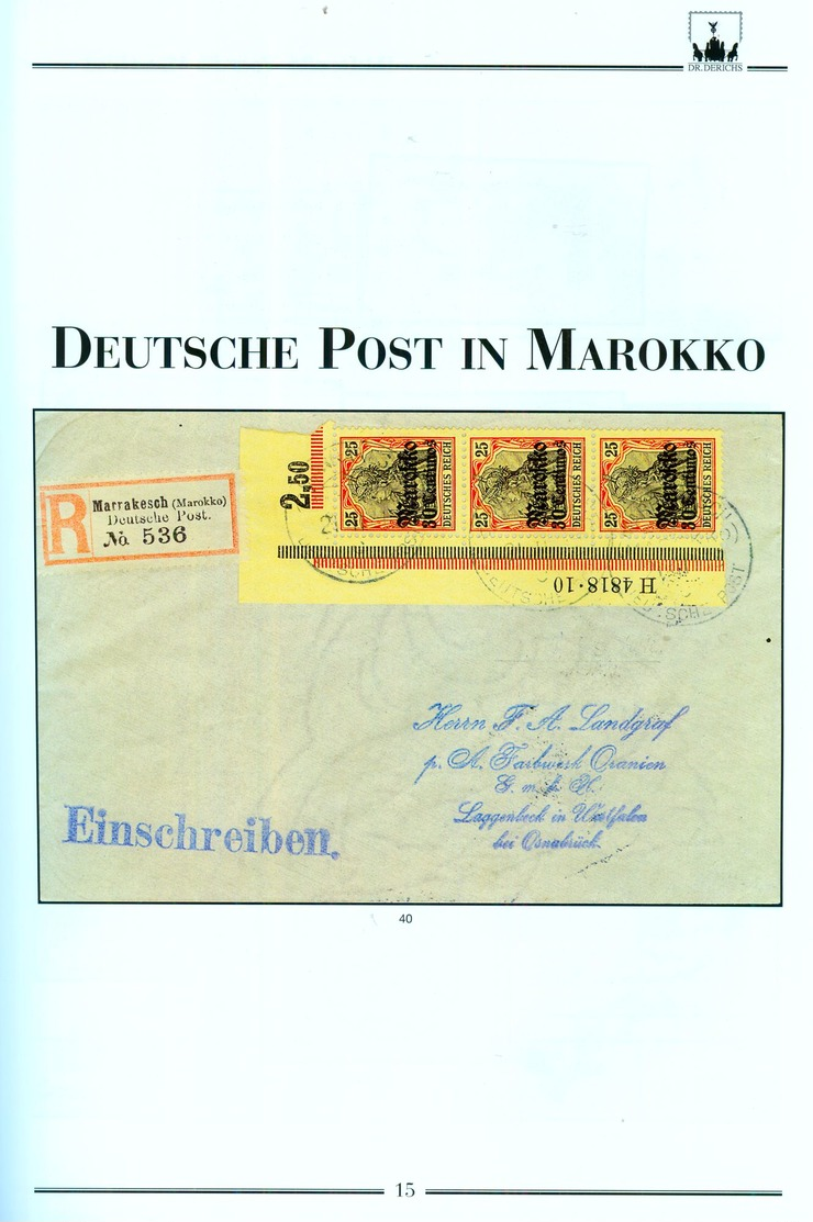 9. Derichs Berlin Auktion 2011 - Sammlung Sansibar Sonderauktion "Deutsche Kolonien Und Auslands Postämter" - Sonstige & Ohne Zuordnung