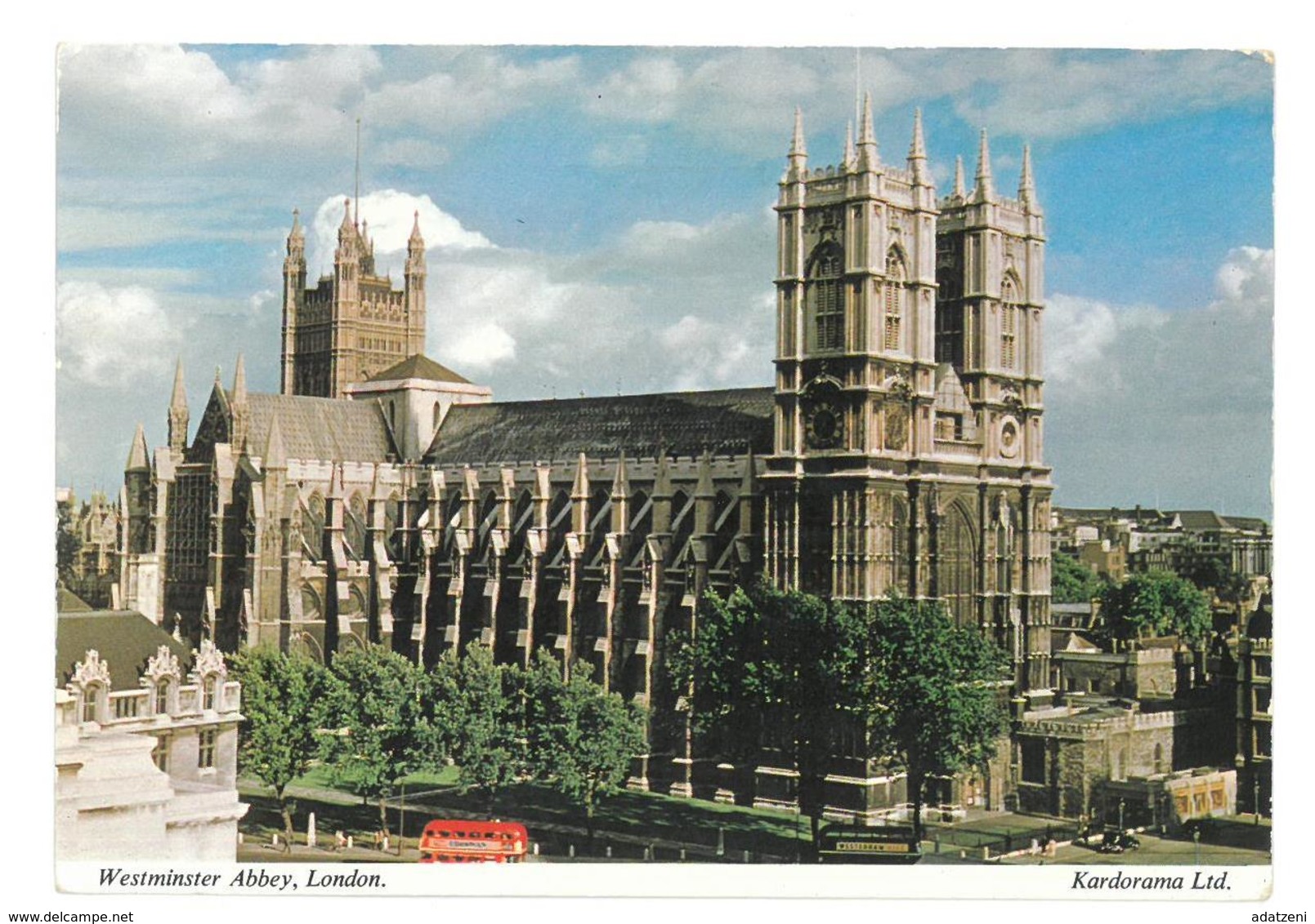 Inghilterra England London Westminster Abbey Viaggiata 1972 Condizioni Come Da Scansione - Westminster Abbey