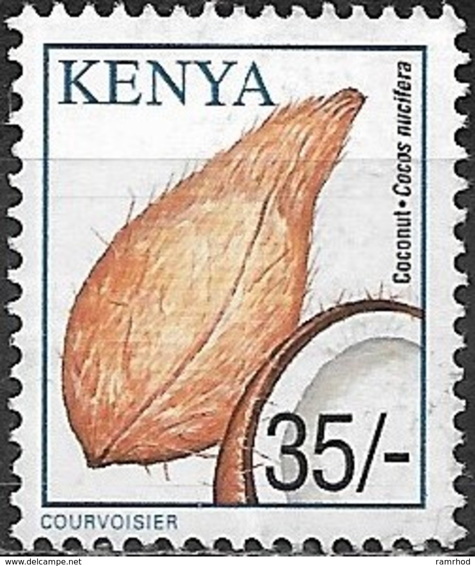 KENYA 2001 Crops - 35s - Coconut FU - Kenya (1963-...)