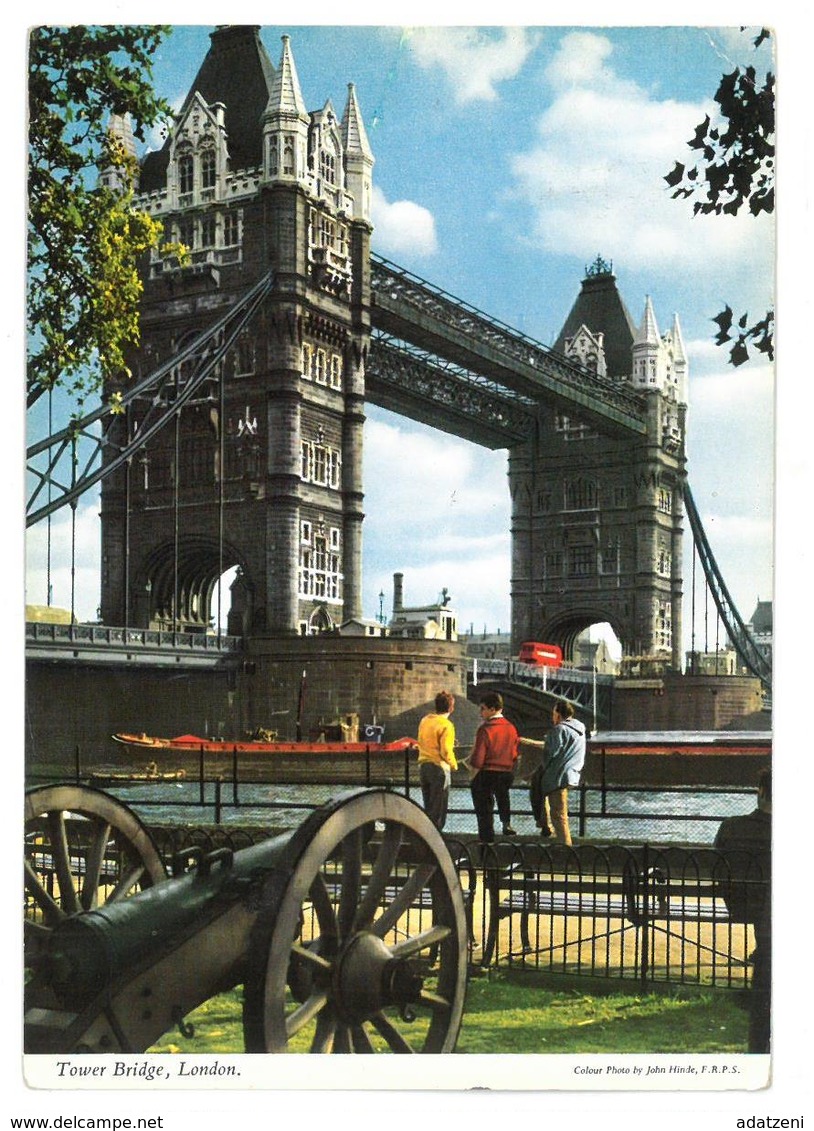 Inghilterra England London Tower Bridge Viaggiata 1970 Condizioni Come Da Scansione - Altri & Non Classificati