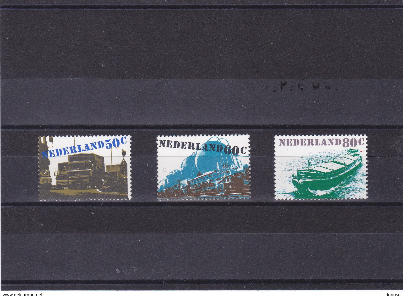 PAYS BAS 1980 TRANSPORTS Yvert 1135-1137 NEUF** MNH - Unused Stamps