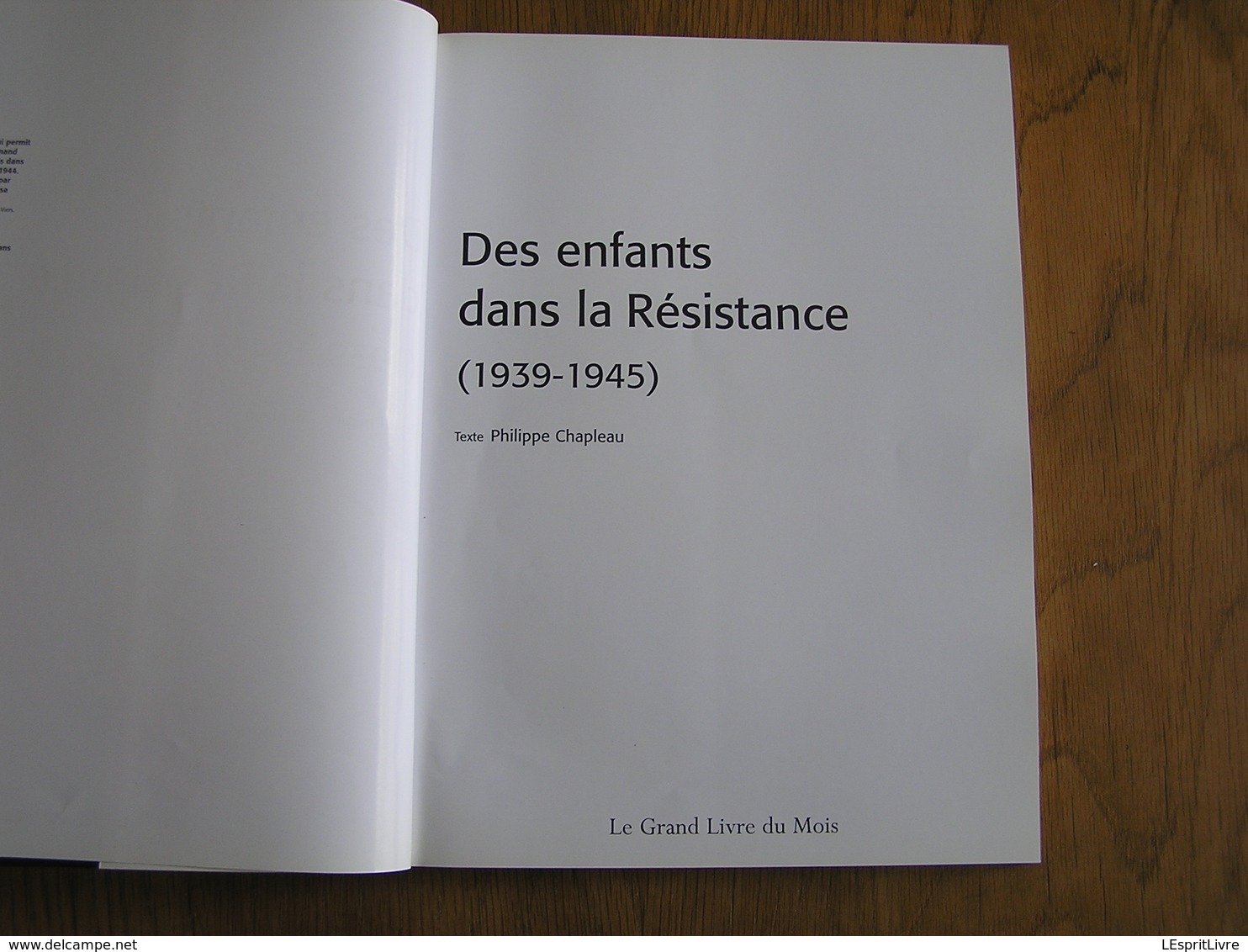 DES ENFANTS DANS LA RESISTANCE 1939 1945 Guerre 40 45 Armée Secrète Maquis SAS Vercors Vabre Réseau Scout Quimper - Guerre 1939-45