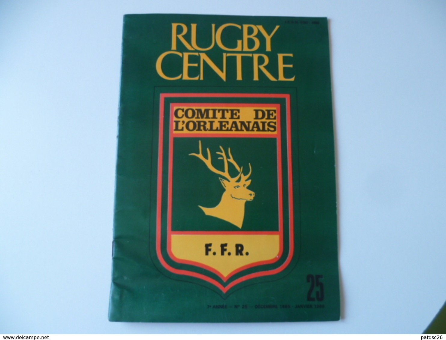 REVUE RUGBY CENTRE N° 25  COMITE DE L'ORLEANAIS   US BRACIEUX  REC  ESVRES - Sport