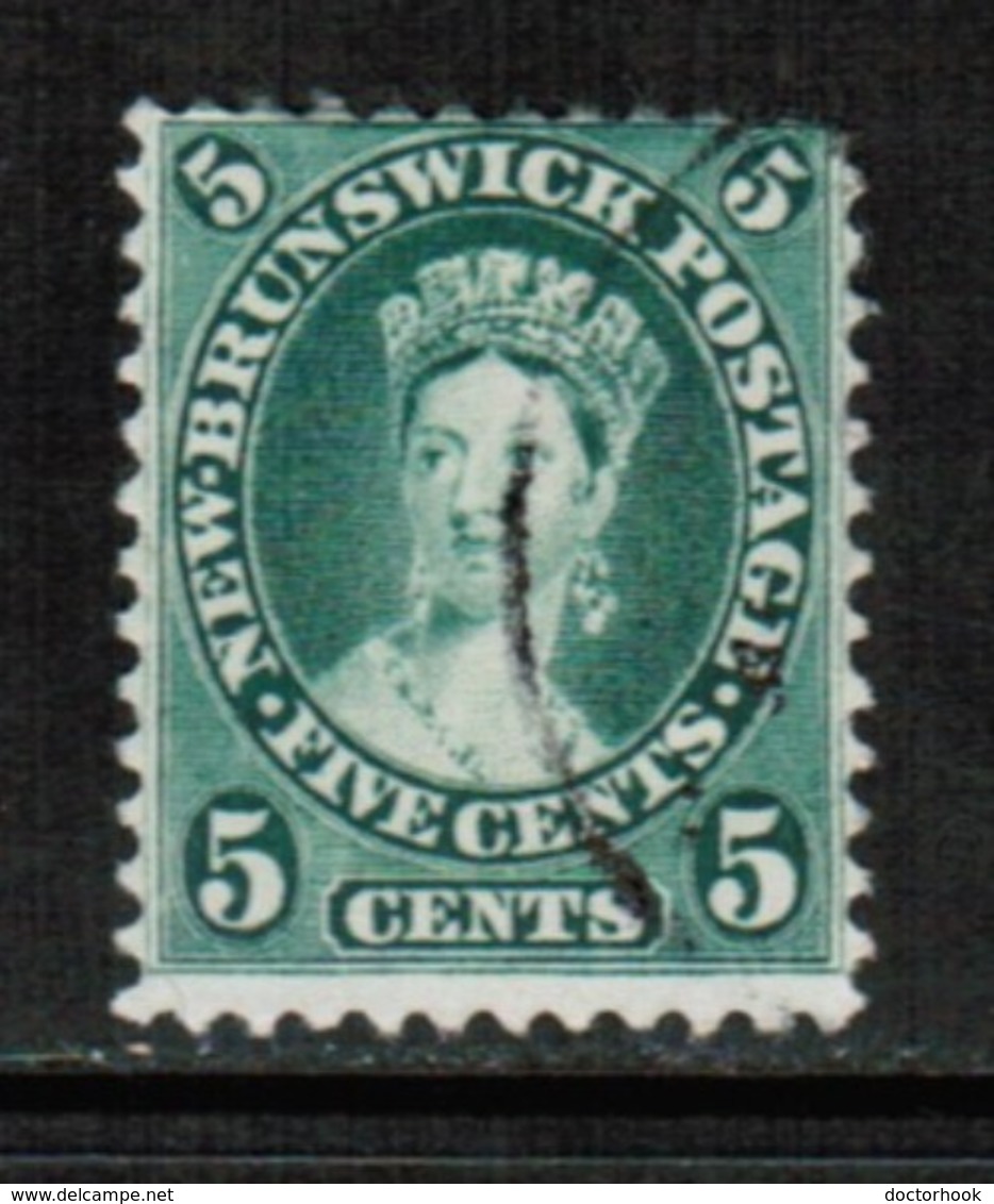 NEW BRUNSWICK  Scott # 8 F-VF USED (Stamp Scan # 509) - Gebruikt