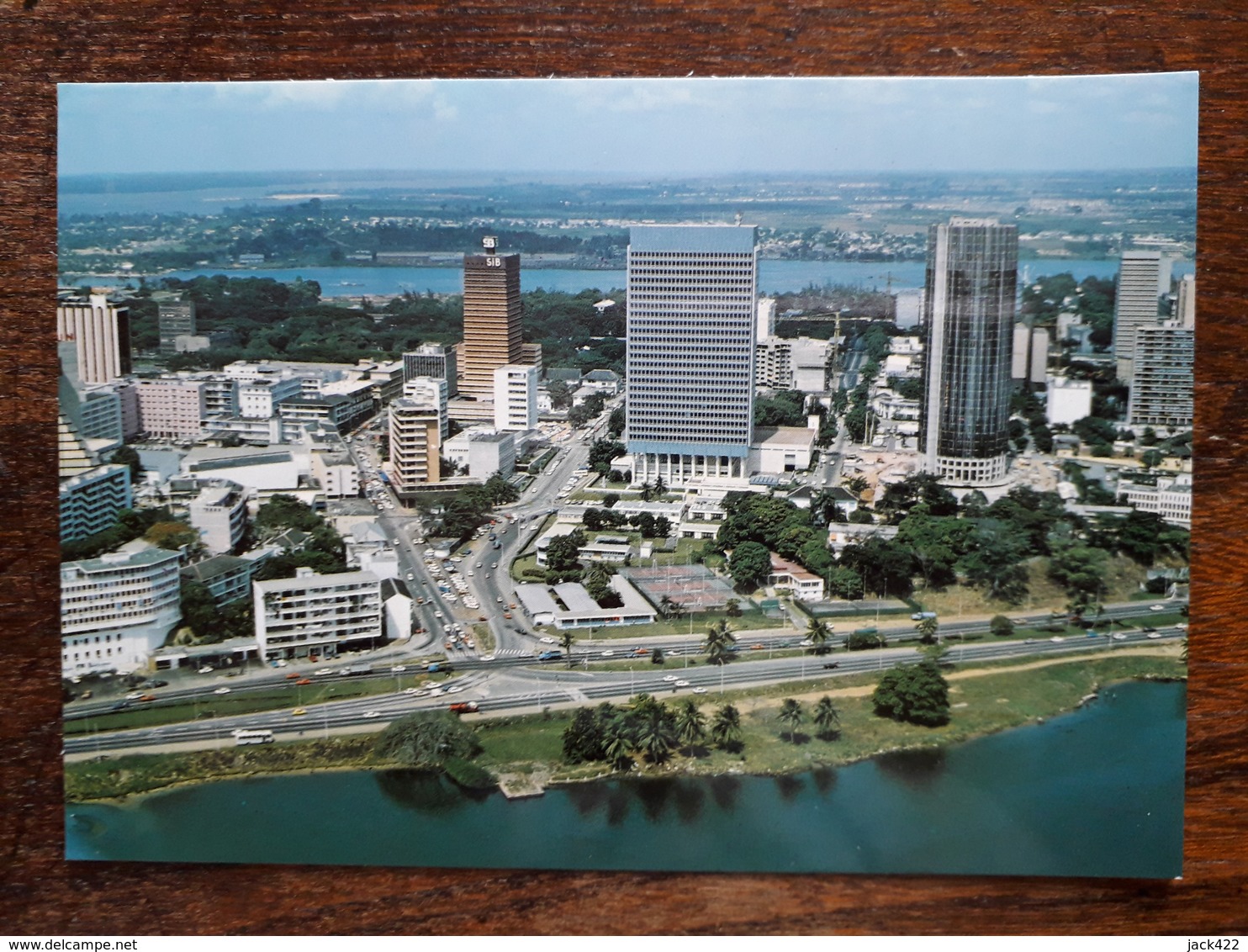 L21/236 Côte D'Ivoire. Abidjan. Vue Aérienne Du Plateau - Ivory Coast