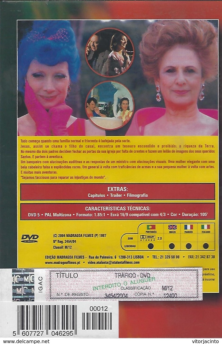 Portuguese Movie With Legends - Tráfico - DVD - Comédie