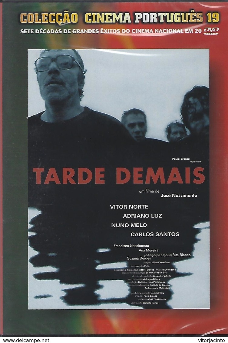 Portuguese Movie With Legends - Tarde Demais - DVD - Drame