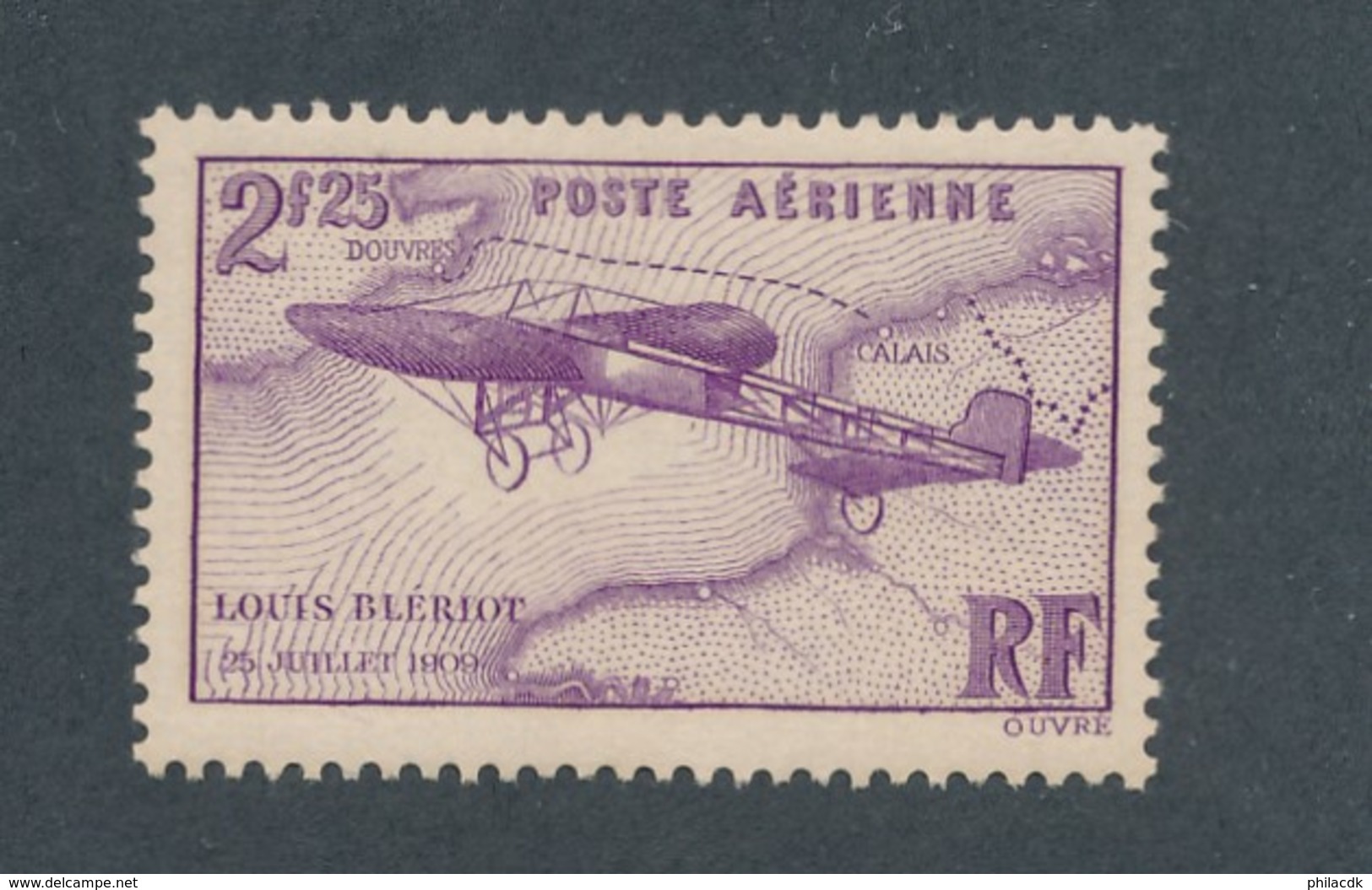 FRANCE - POSTE AERIENNE N°YT 7 NEUF* AVEC CHARNIERE - COTE YT : 25€ - 1934 - 1927-1959 Nuovi