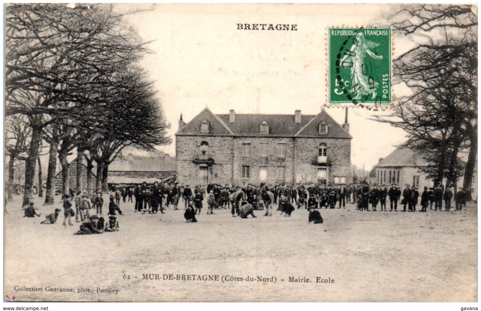 22 MUR-de-BRETAGNE - Mairie, école - Autres & Non Classés