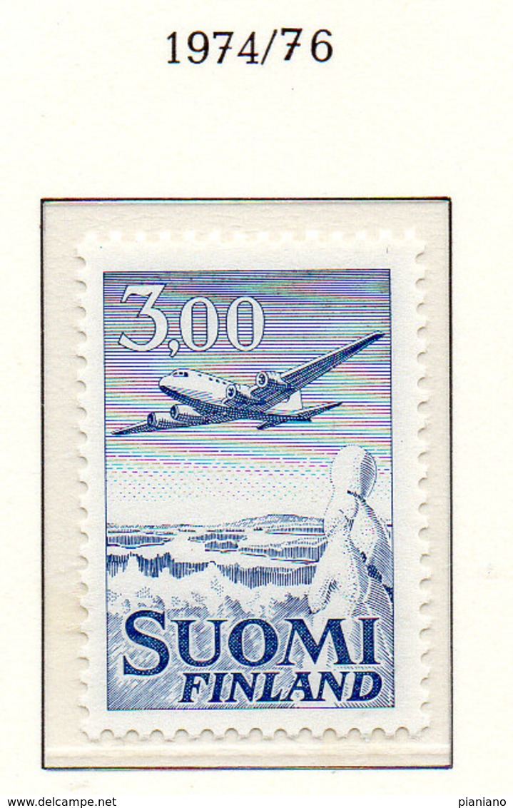 PIA - FINLANDIA - 1974 : Aereo Douglas DC 6 - (Yv PA  9a) - Unused Stamps