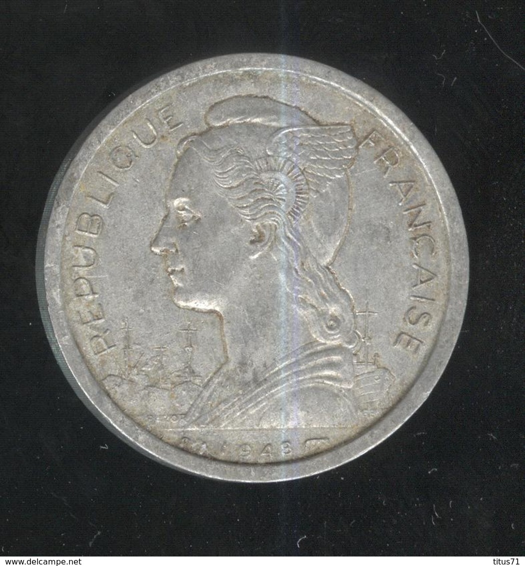 2 Francs Réunion 1948 - Réunion