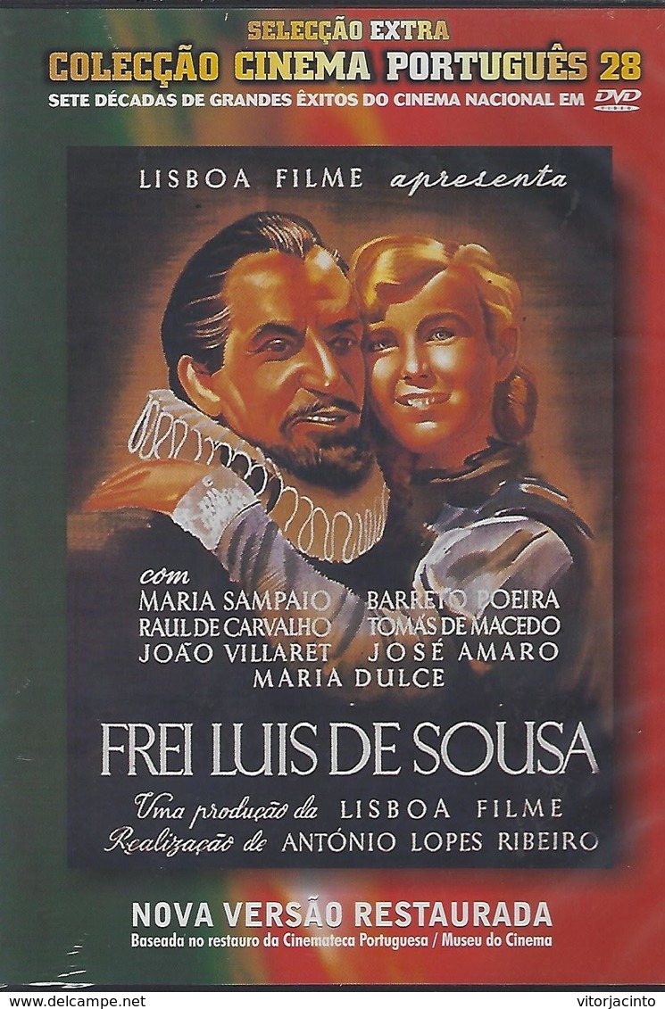 Portuguese Movie With Legends - Frei Luis De Sousa - DVD - Romantic
