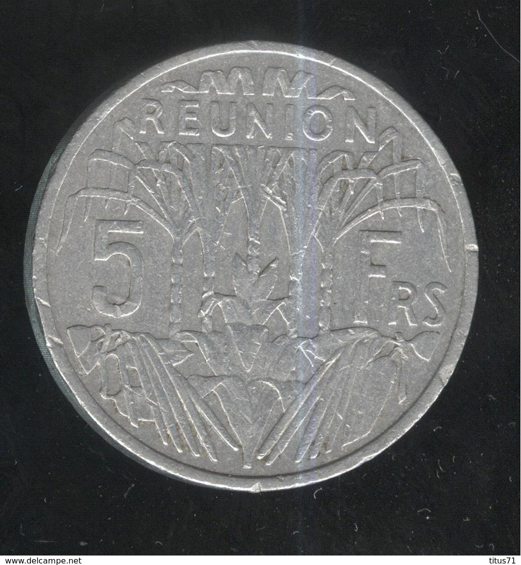 5 Francs Réunion 1955 - Réunion