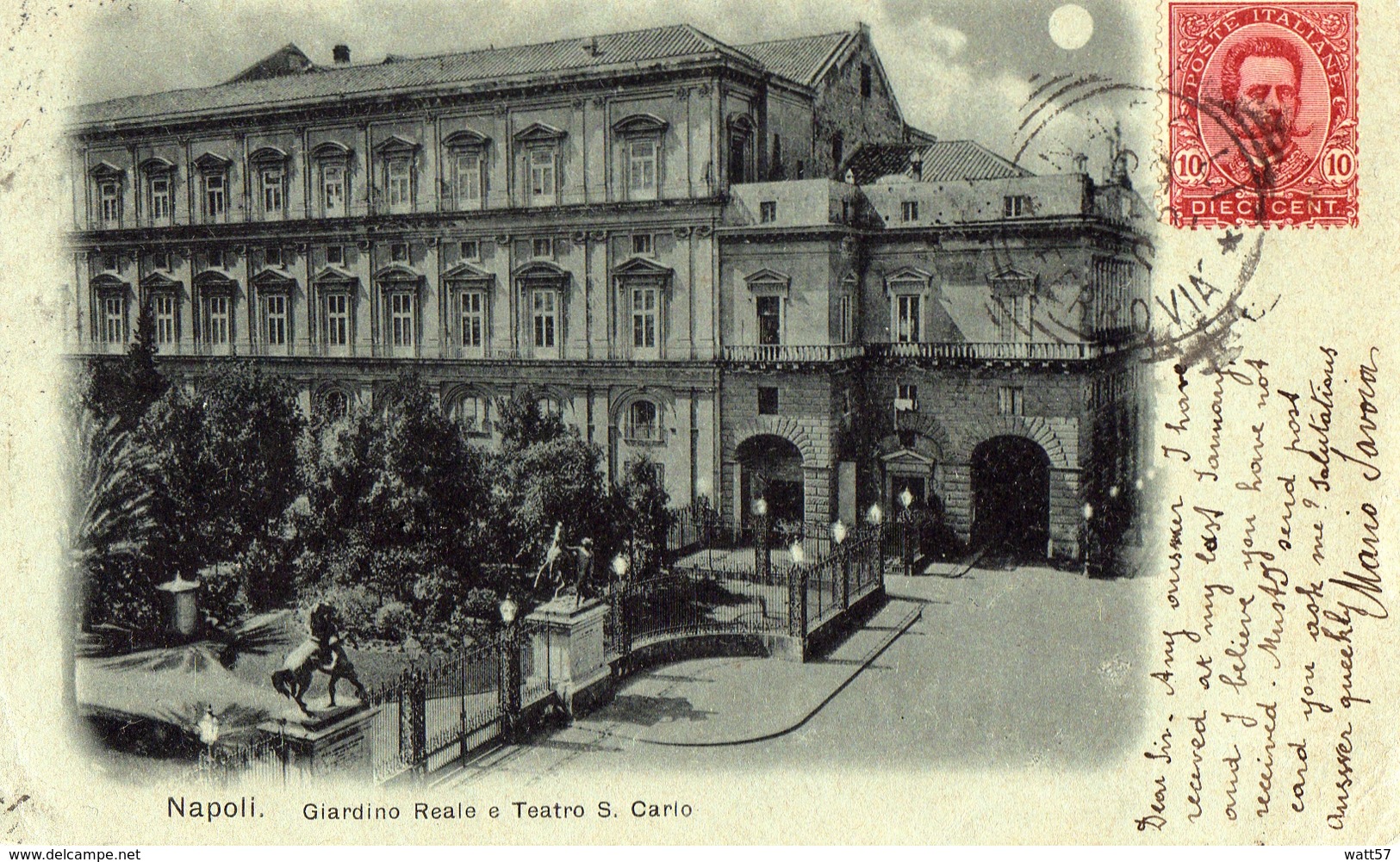 Napoli Giardino Reale E Teatro San Carlo - Napoli (Naples)