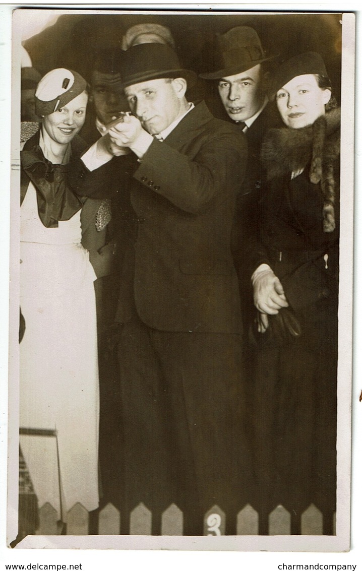 Photo Carte - Tir - Fête Foraine - Tir à La Carabine - C1940 - Voir Scan - Personnes Anonymes