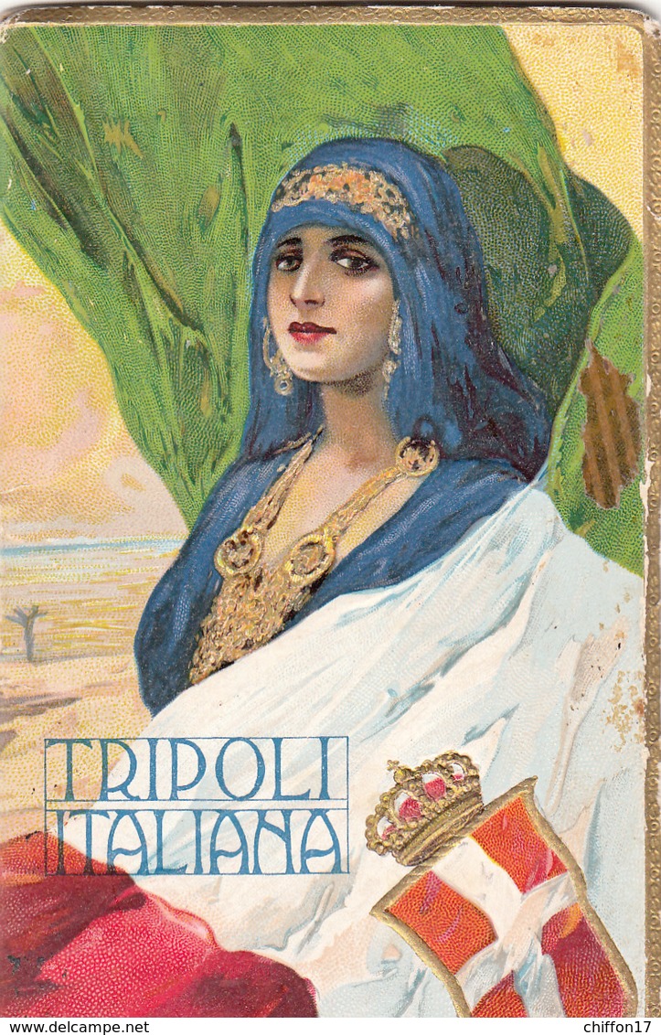 Calendrier 1918  TRIPOLI ITALIANA - Petit Format : 1901-20