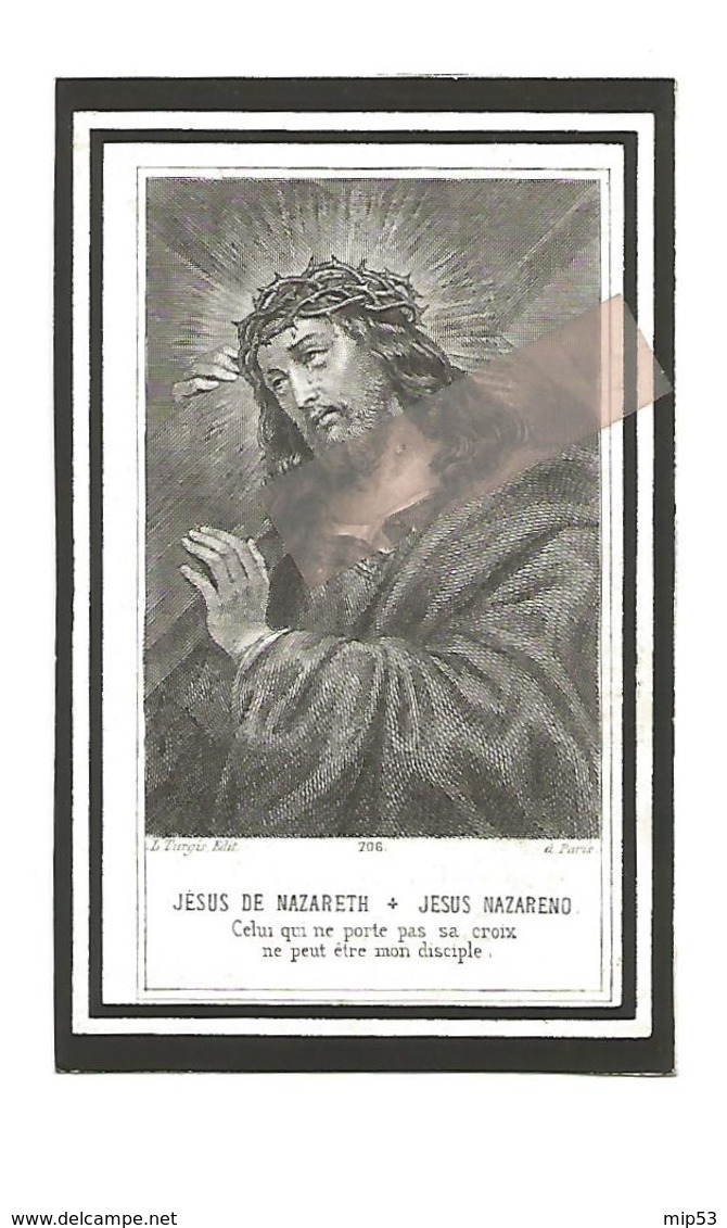 D 772. PETRUS THEUNIS - Jongman - +  BEVERLOO 1887 (78j.) - Devotion Images