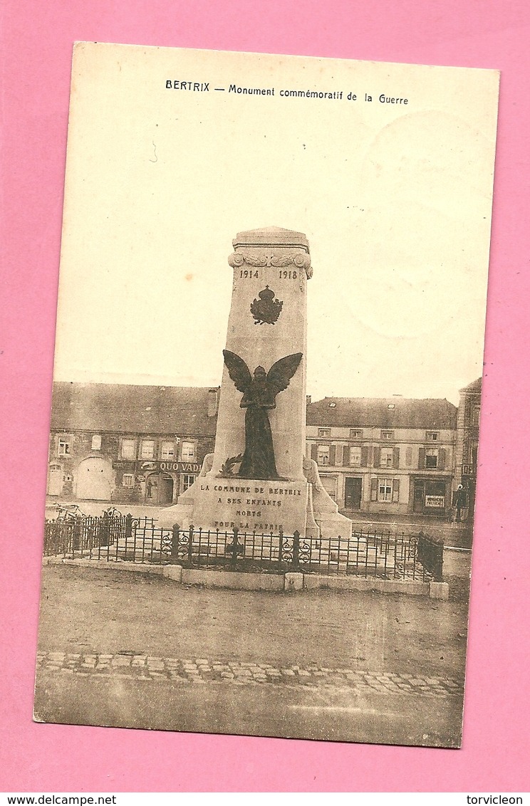 C.P. Bertrix  = Monument 1914-1918 - Bertrix