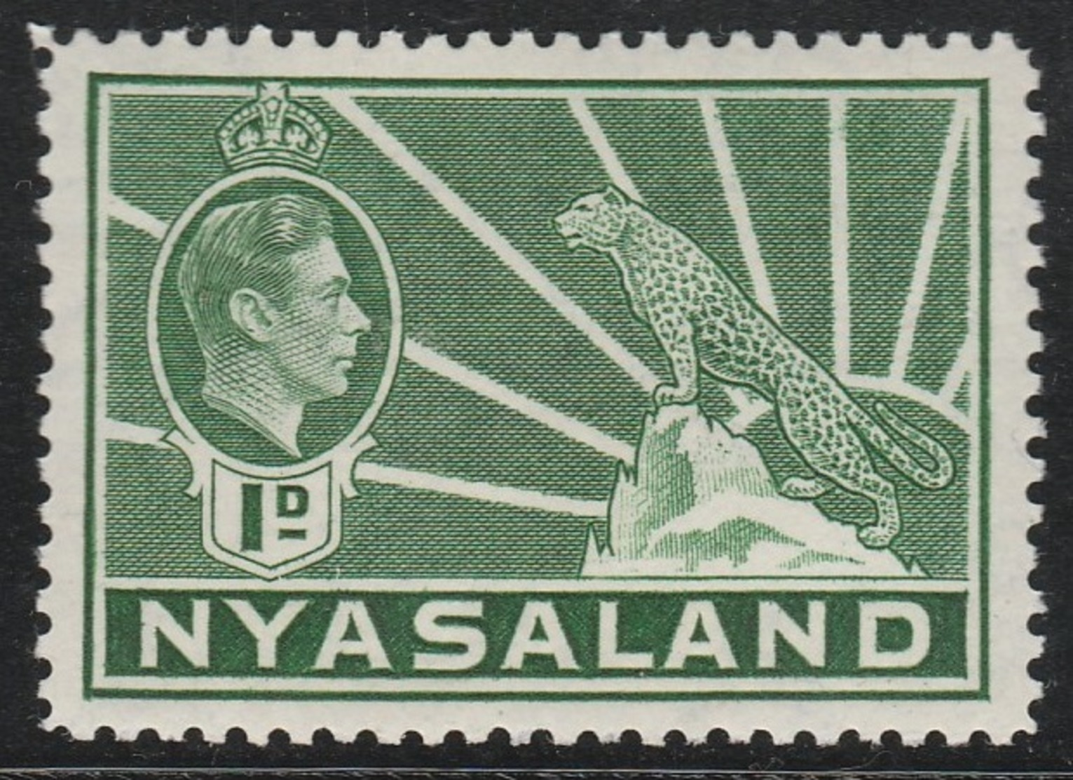 Nyasaland Protectorate 1938 - SG 131a, 1d - Symbol Of The Protectorate - MNH - - Nyasaland (1907-1953)