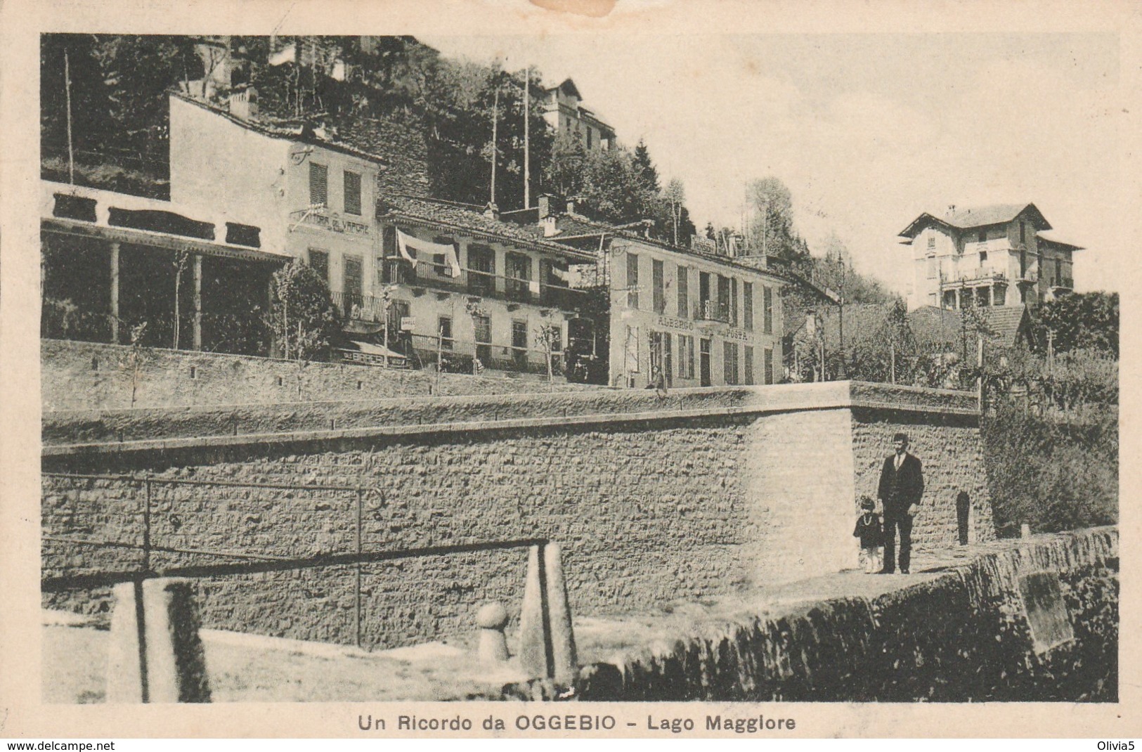 UN SALUTO DA OGGEBIO - LAGO MAGGIORE - Verbania