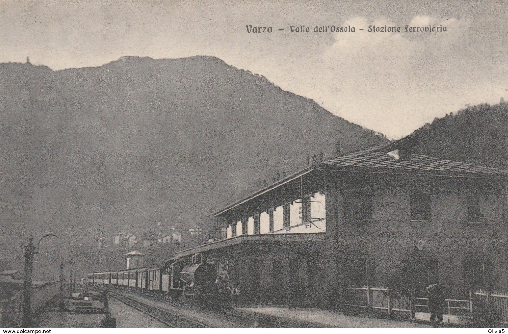 VARZO - VALLE DELL'OSSOLA - STAZIONE FERROVIARIA - Verbania