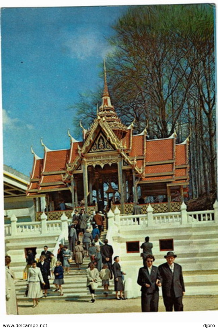 Expo Universelle De Bruxelles 1958  Pavillon De La  Thailande - Expositions Universelles