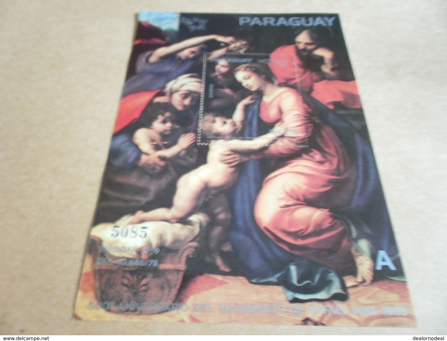 Miniature Sheets 1982 Michel-No. 3567 Nativity - Paraguay