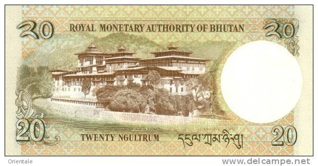 BHUTAN P. 30a 20 N 2006 UNC - Bhutan