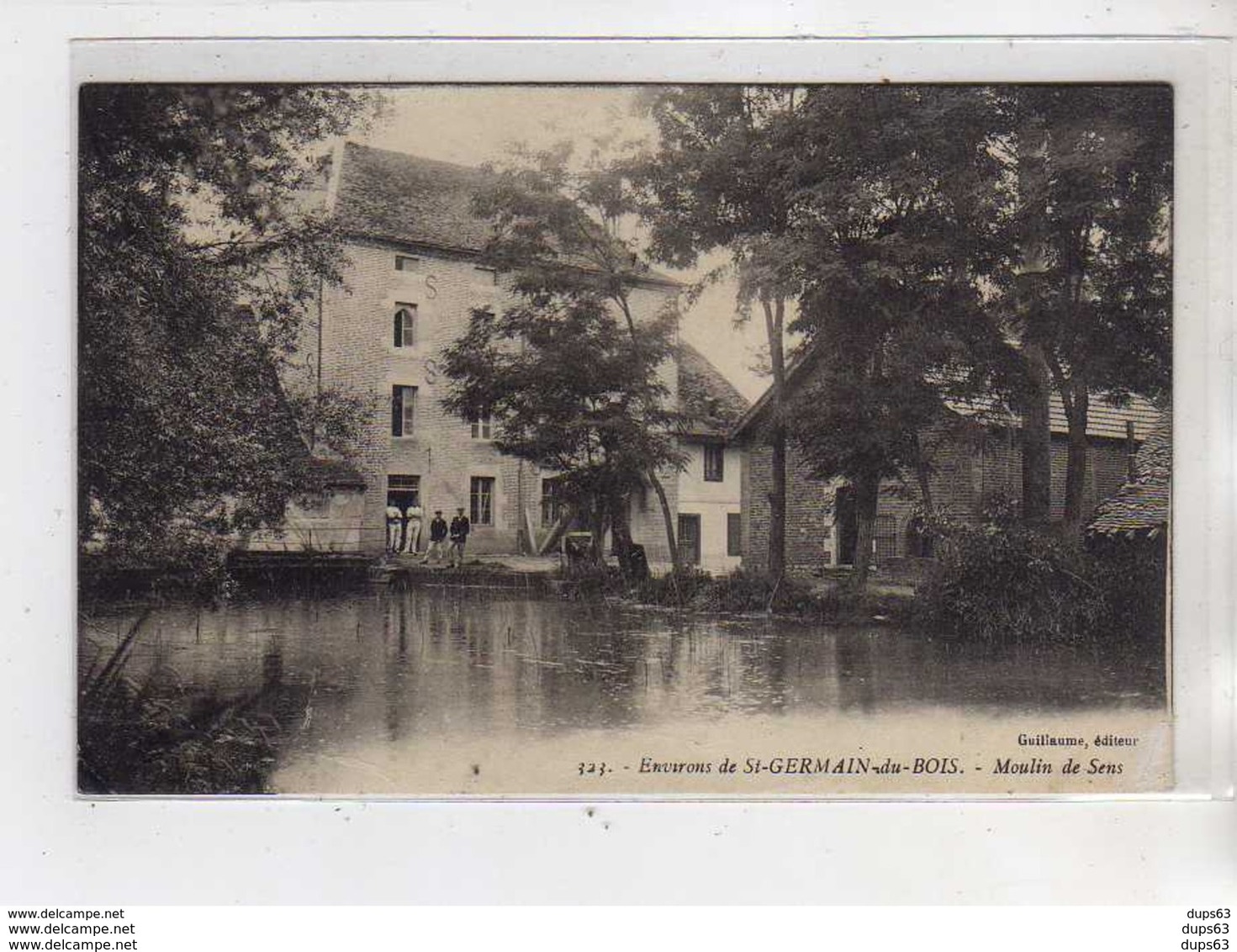 Environs De SAINT GERMAIN DU BOIS - Moulin De Sens - Très Bon état - Autres & Non Classés