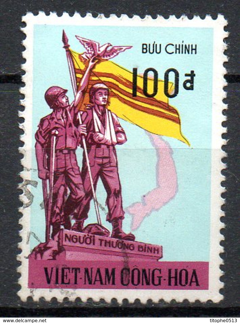VIET-NAM DU SUD. N°443 Oblitéré De 1972. Blessés De Guerre. - Vietnam