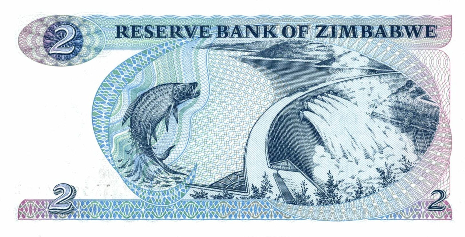 7327-2019    BILLET ETRANGER DE  ZIMBABWE - Zimbabwe